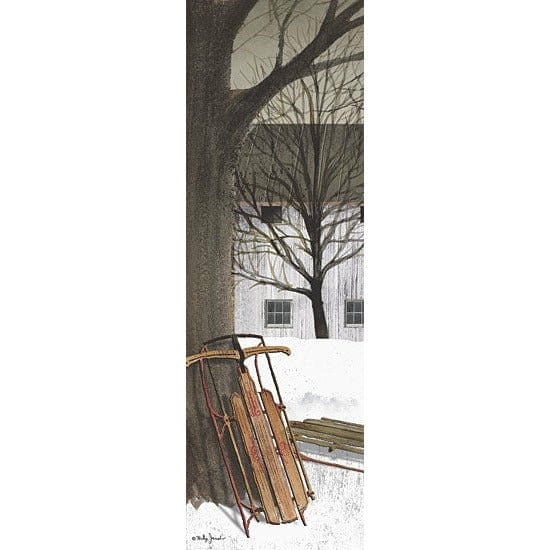 Sled By Billy Jacobs Art Print - 6 X 18-Penny Lane Publishing-The Village Merchant