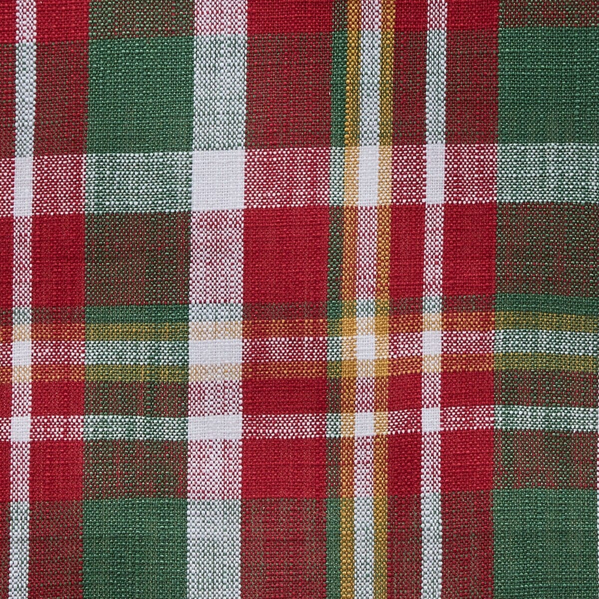 Sleigh Bell Plaid Table Runner 72" Long
