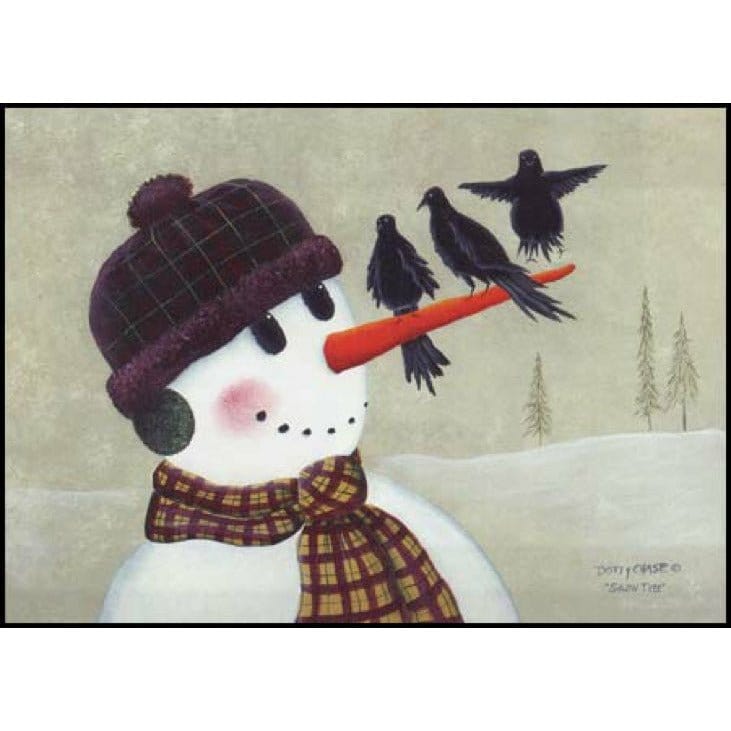 Snow Tree By Dottie Chase Art Print - 5 X 7-Penny Lane Publishing-The Village Merchant