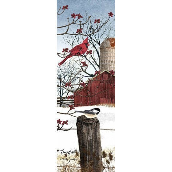 Penny Lane Publishing Snowfall By Billy Jacobs Art Print - 6 X 18