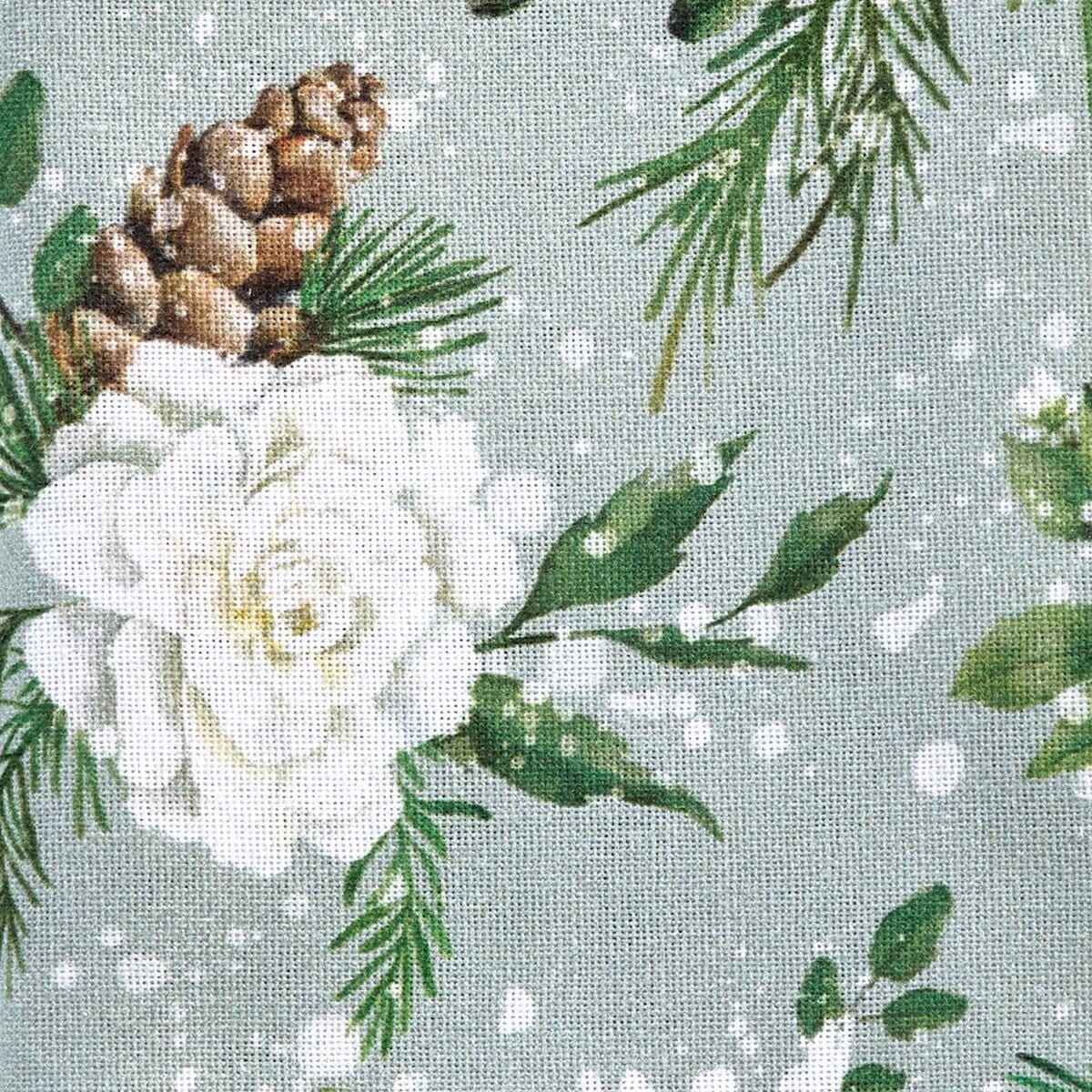 Snowflowers Printed Napkin Set of 2