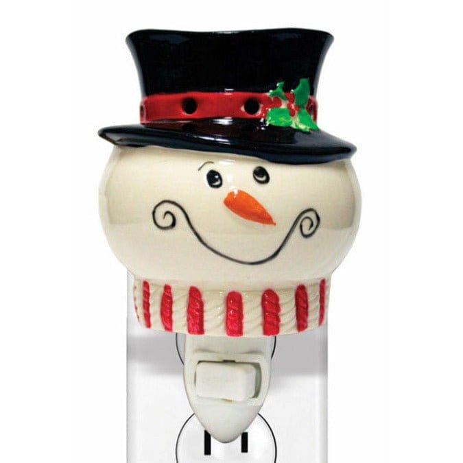 Snowman Head Electric Plug-In Wax Melter-Craft Wholesalers-The Village Merchant
