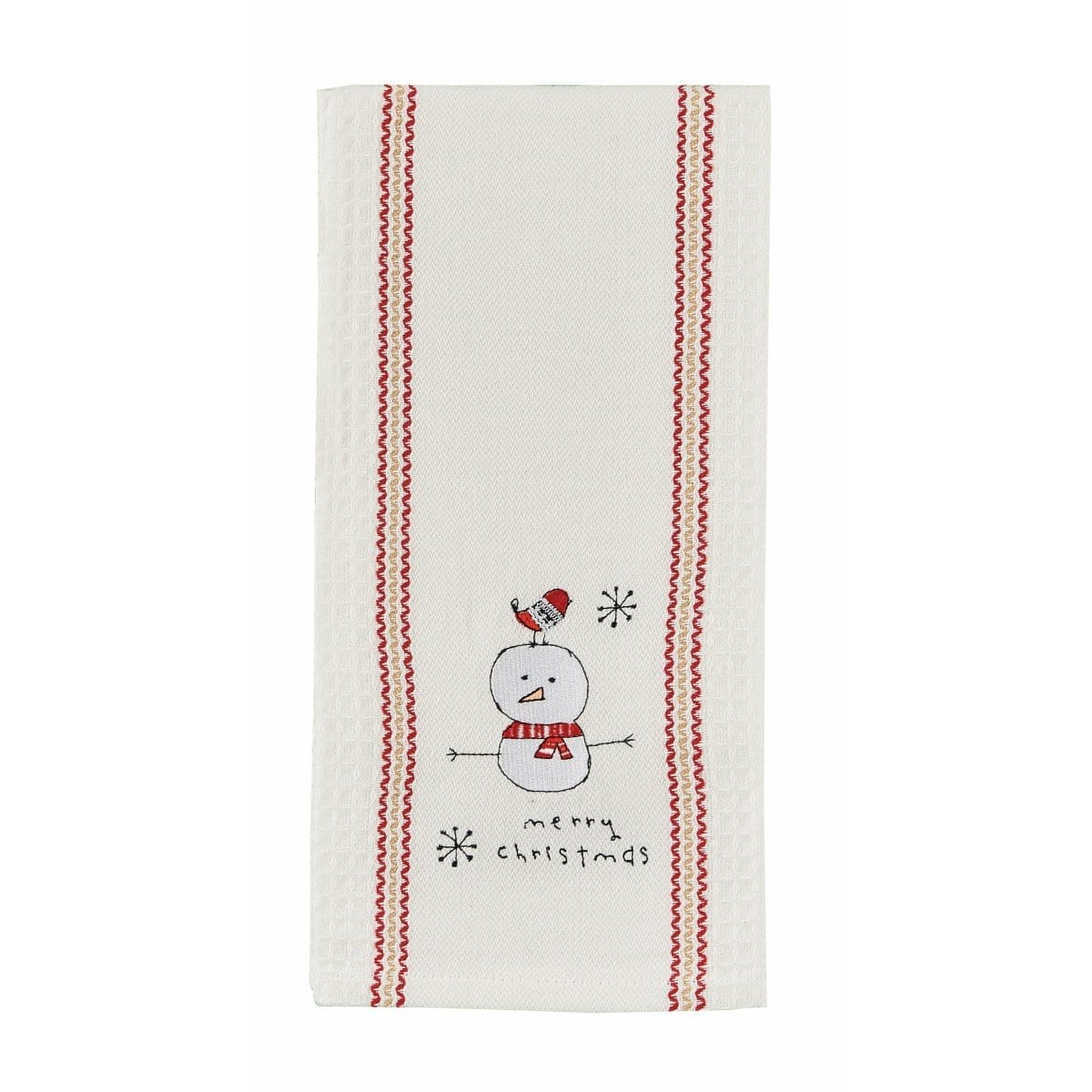 Snowpal Merry Christmas Decorative Towel-Park Designs-The Village Merchant