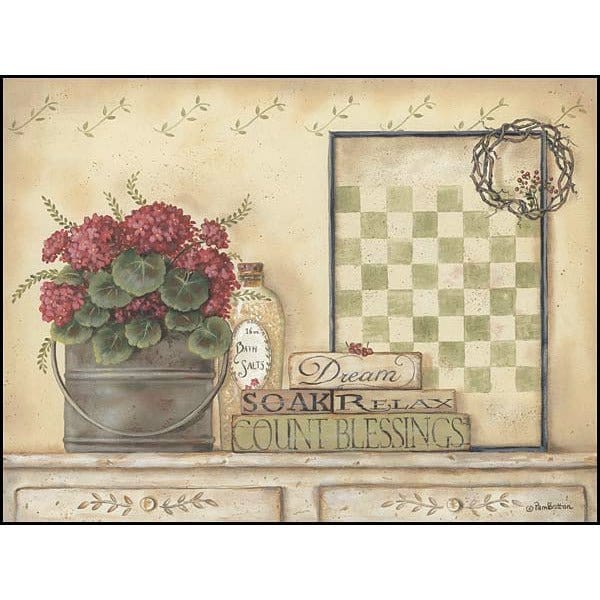 Soak &amp; Relax By Pam Britton Art Print - 12 X 16-Penny Lane Publishing-The Village Merchant