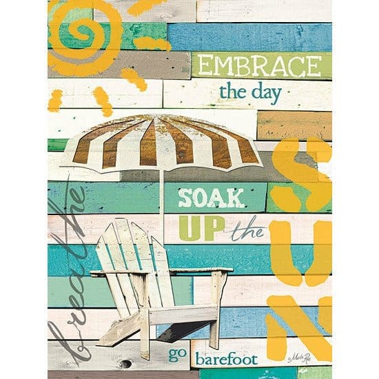 Penny Lane Publishing Soak Up The Sun By Marla Rae Art Print - 12 X 16
