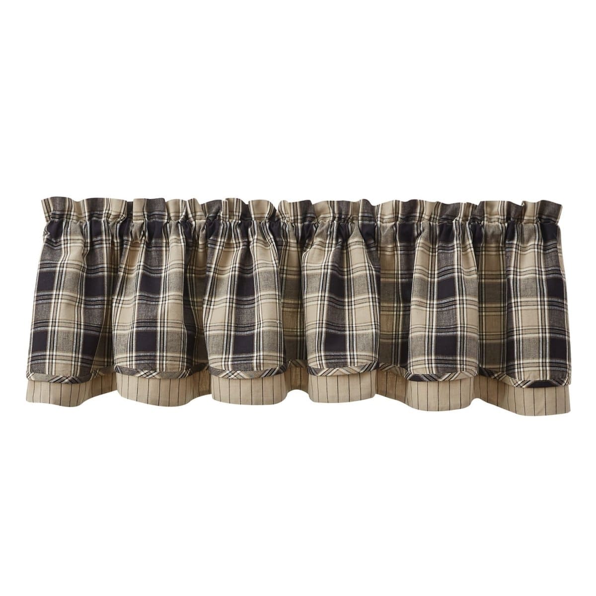 Soapstone Layered Valance lined-Park Designs-The Village Merchant