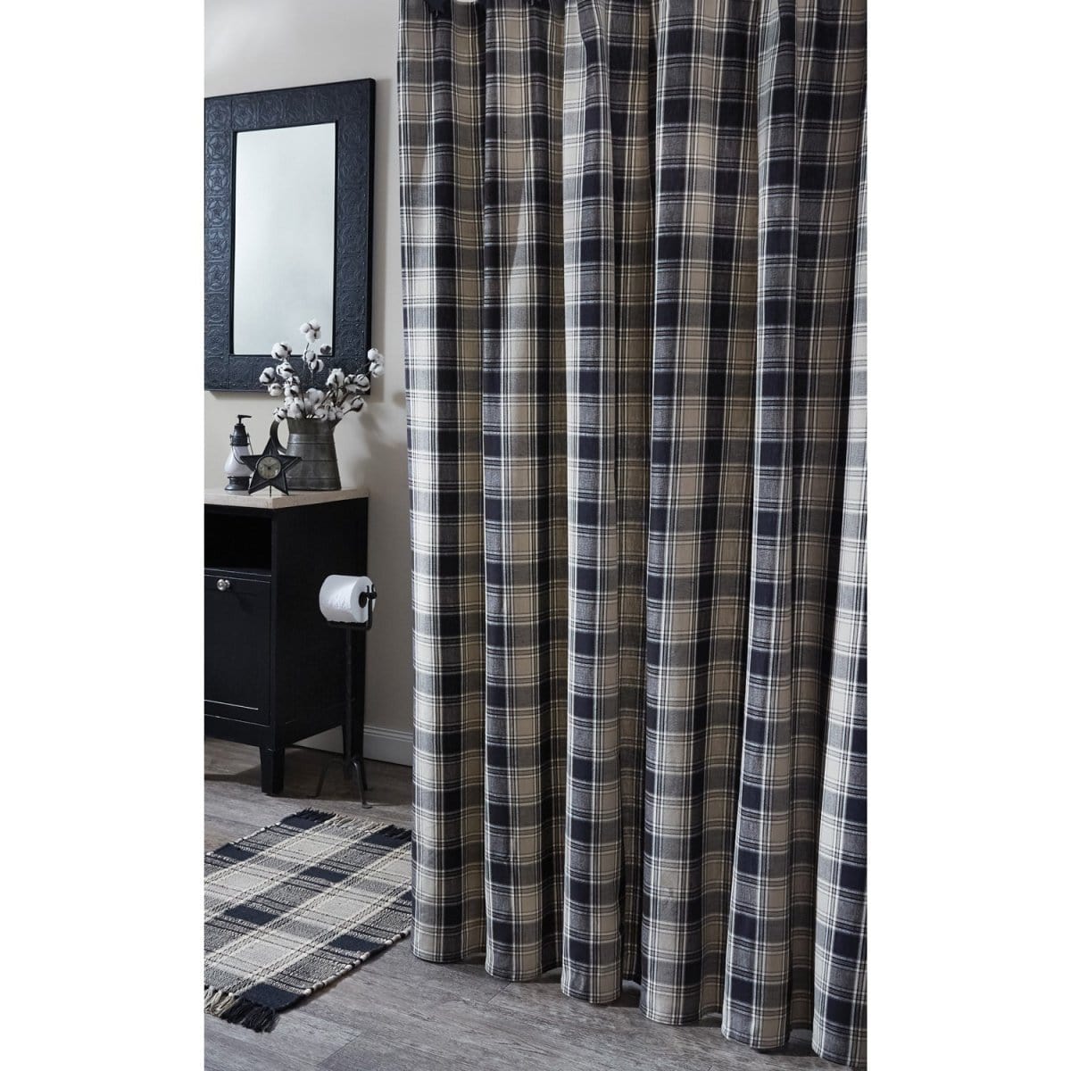 Soapstone Shower Curtain-Park Designs-The Village Merchant