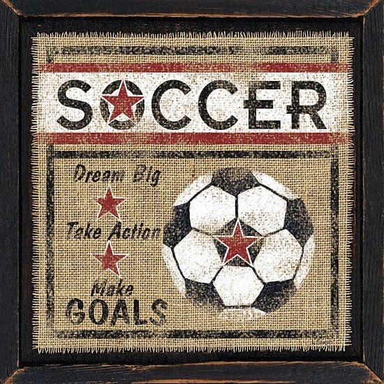 Soccer By Linda Spivey Art Print - 12 X 12-Penny Lane Publishing-The Village Merchant