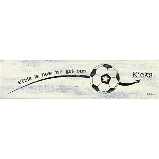 Soccer - Kicks By Linda Spivey Art Print - 4 X 18-Penny Lane Publishing-The Village Merchant