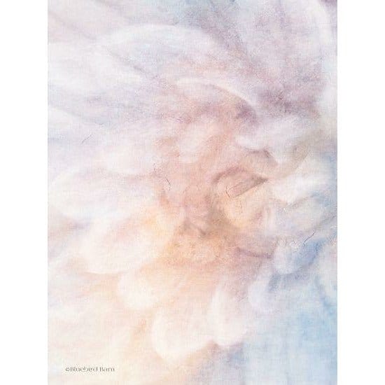 Penny Lane Publishing Soft Dahlia Pastel Blue Lilac By Bluebird Barn Art Print - 12 X 16