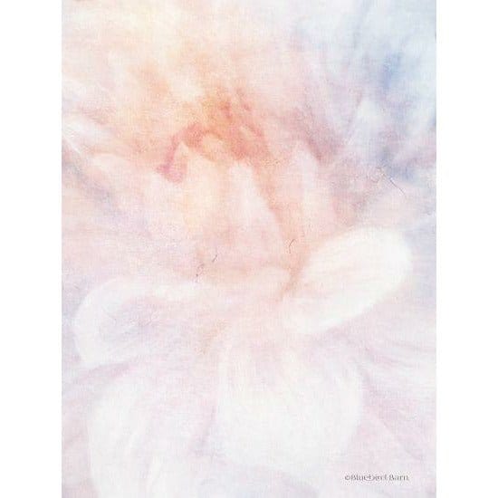 Penny Lane Publishing Soft Dahlia Pastel Peach Lilac By Bluebird Barn Art Print - 12 X 16