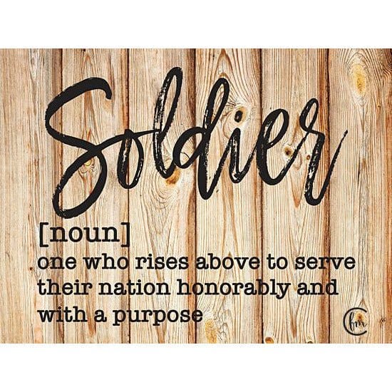 Soldier By Fearfully Made Creations Art Print - 12 X 16-Penny Lane Publishing-The Village Merchant