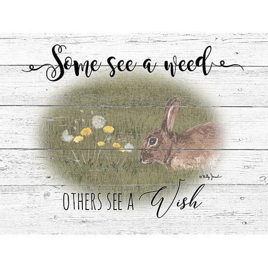 Penny Lane Publishing Some See A Weed By Billy Jacobs Art Print - 12 X 16