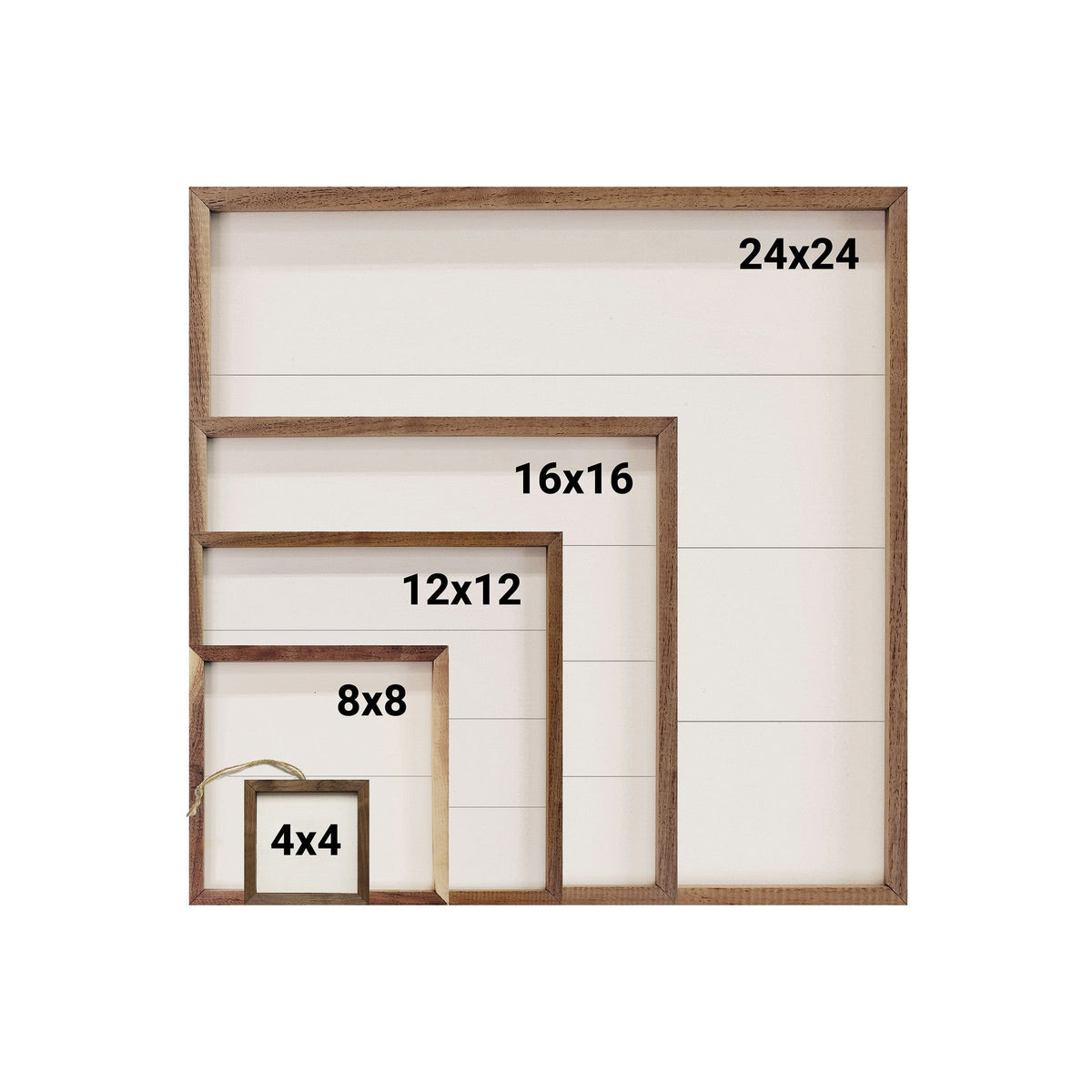 Kendrick Home Walnut Frames Something Wicked Bats White Printed and Framed Wall Sign
