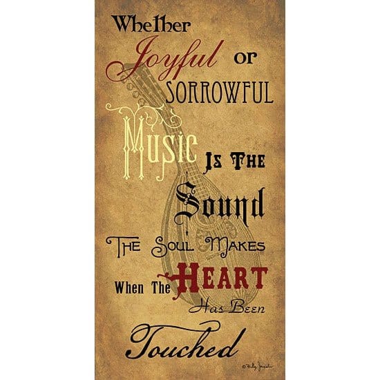 Sound Of The Soul By Billy Jacobs Art Print - 12 X 24-Penny Lane Publishing-The Village Merchant