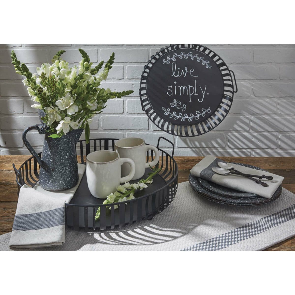 Spencer Tray Set of 2 Round-Park Designs-The Village Merchant