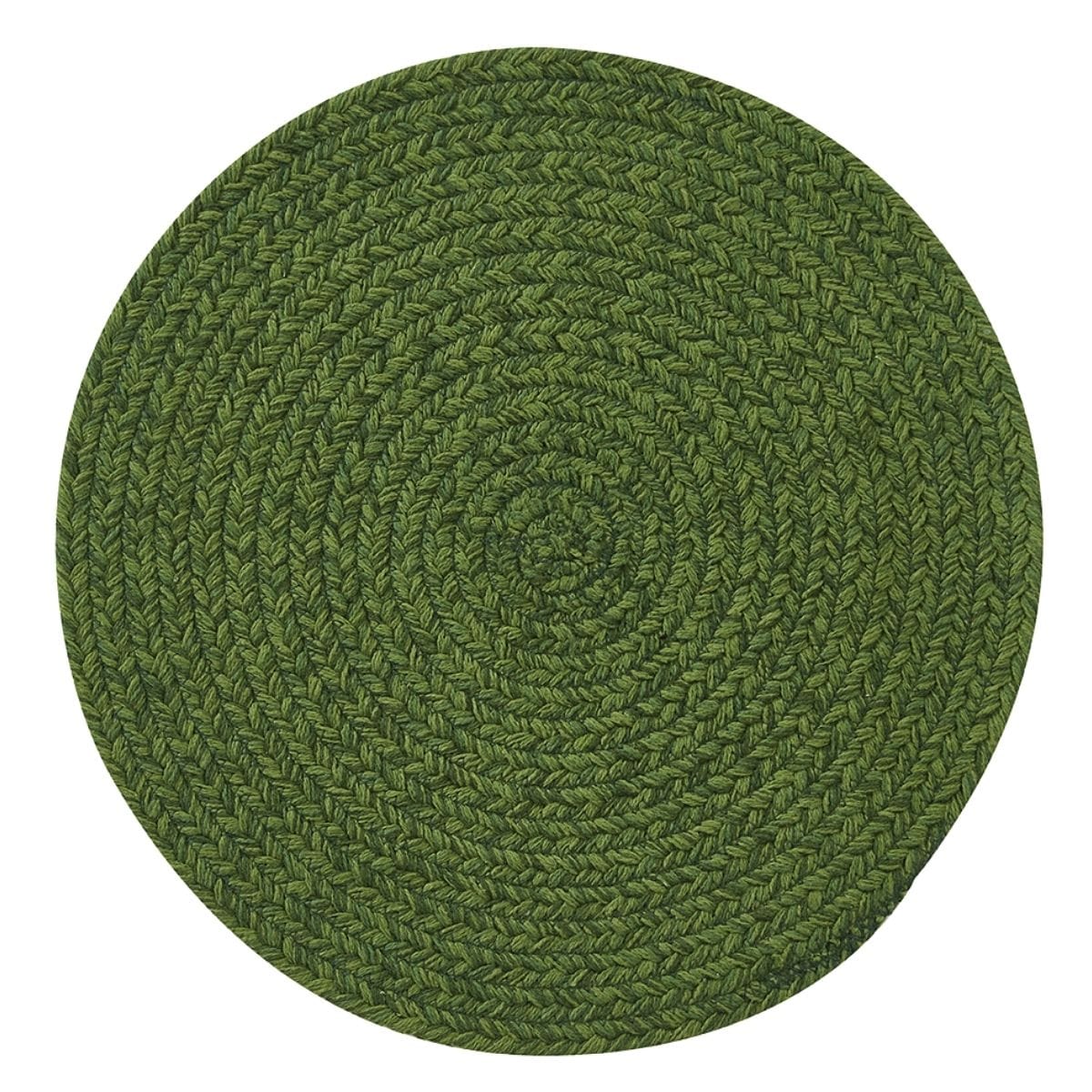 Spice Bin - Basil Braided Placemat Round Set of 2