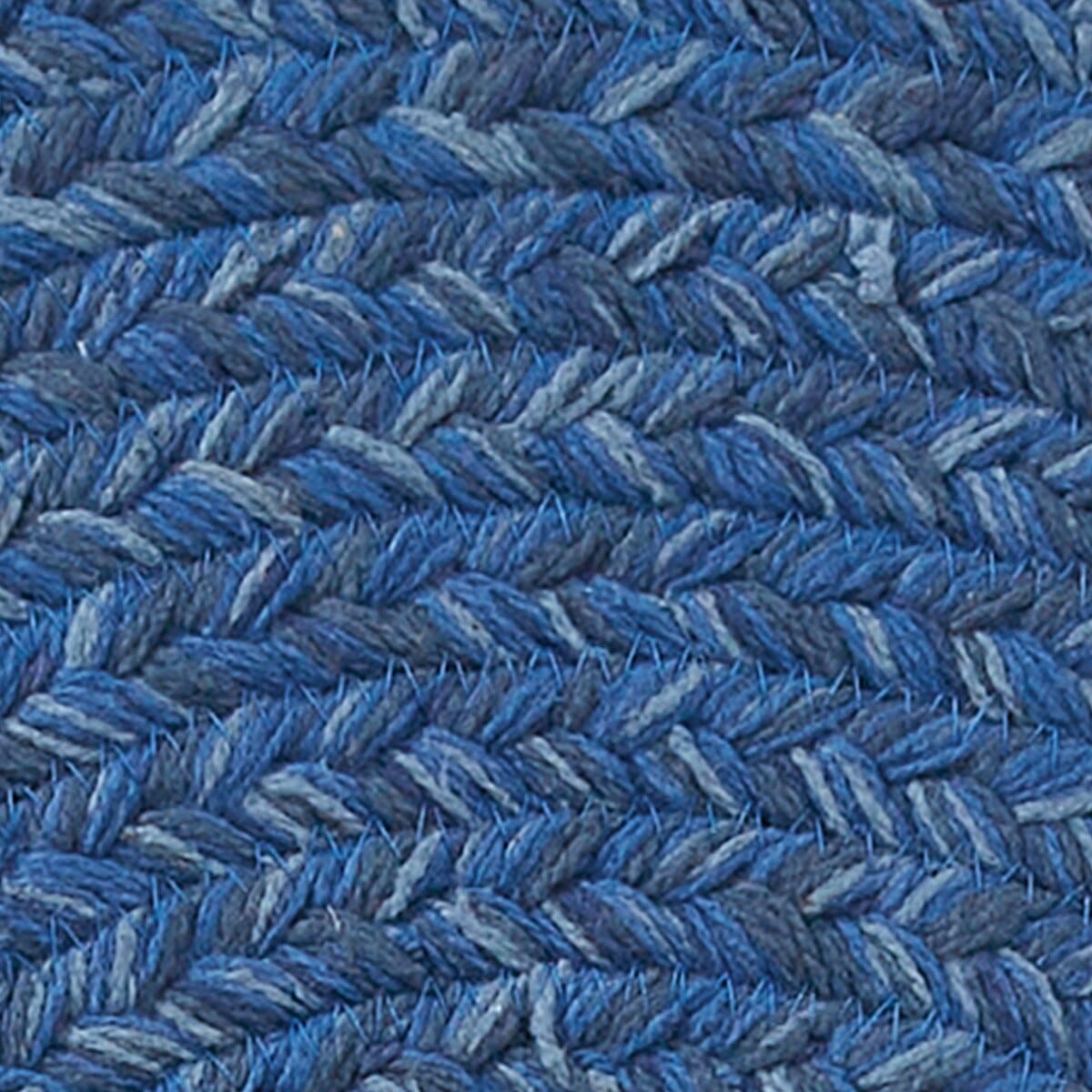 Spice Bin - Blue Spice Braided Placemat Round Set of 2