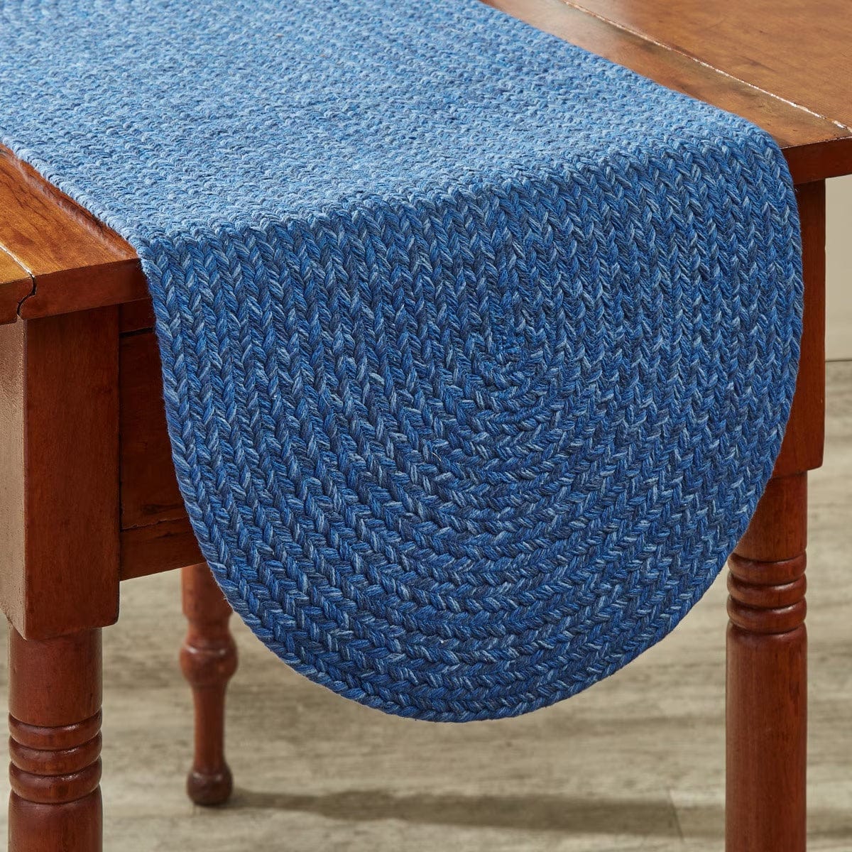 Park Designs Spice Bin - Blue Spice Braided Table Runner 36" Long