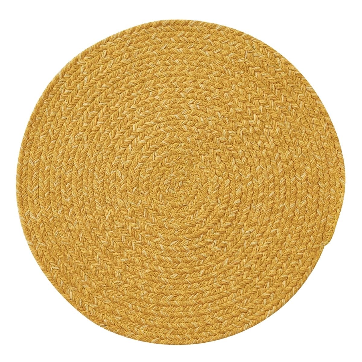 Spice Bin - Cumin Braided Placemat Round Set of 2