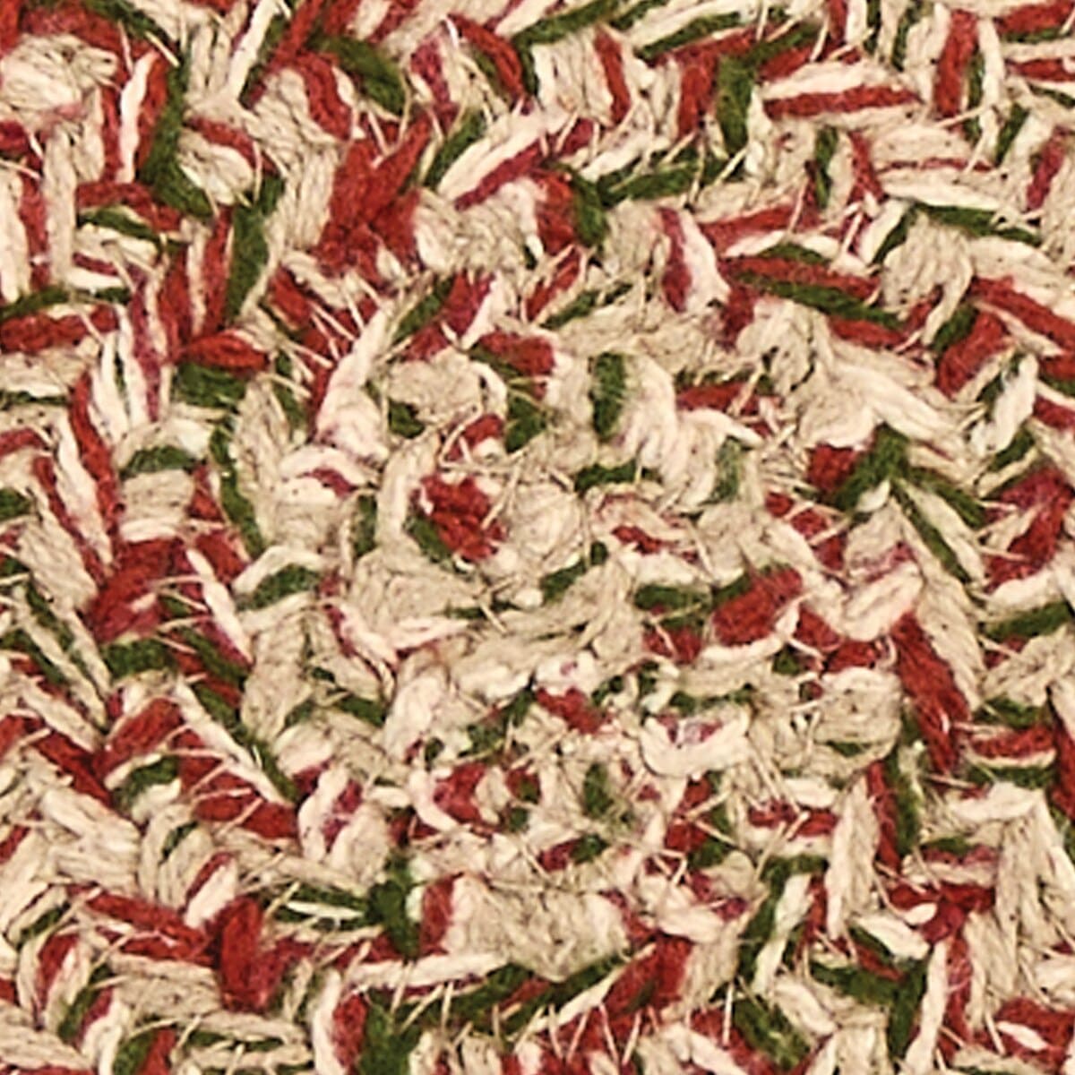 Spice Bin - Ginger Braided Placemat Round Set of 2