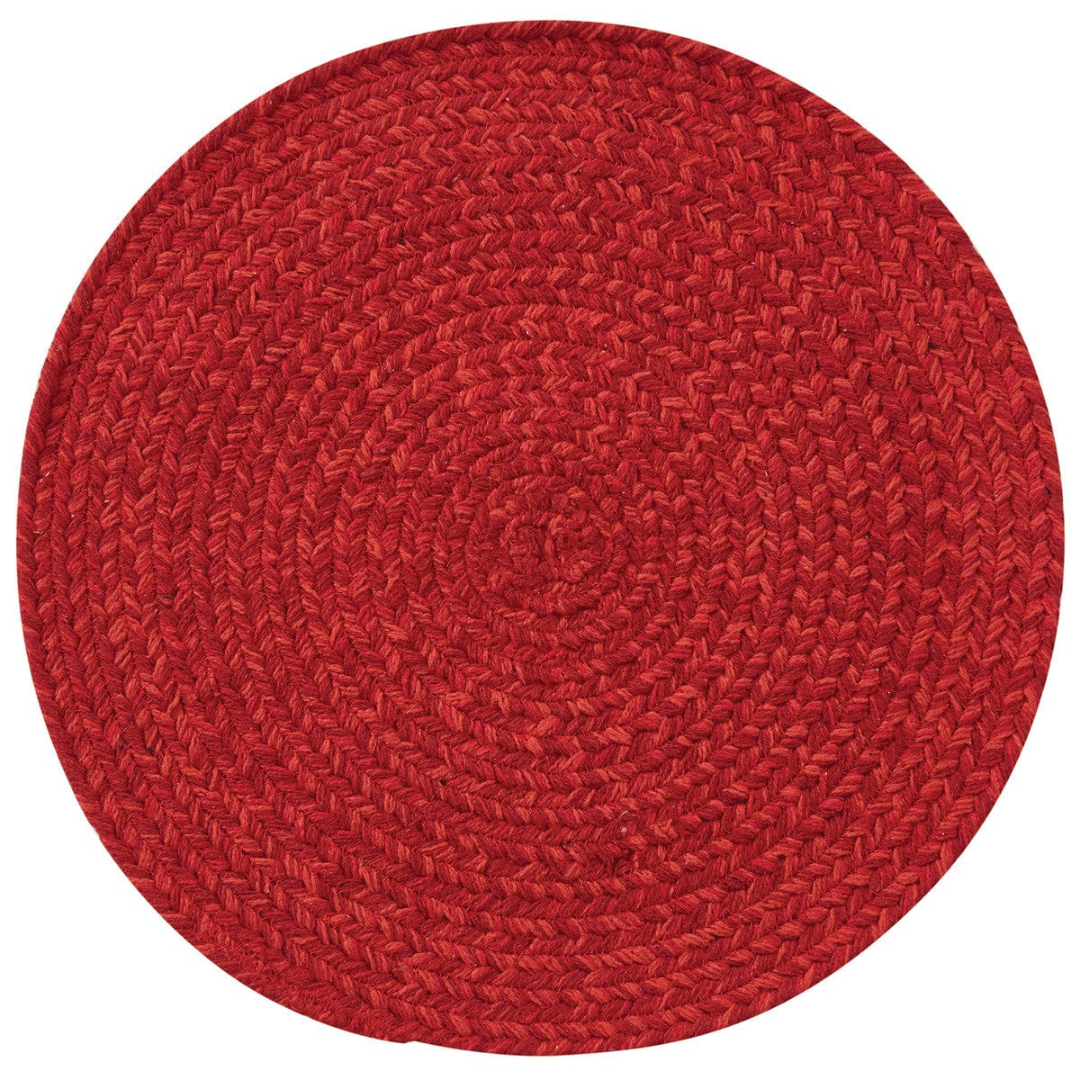 Spice Bin - Paprika Braided Placemat Round