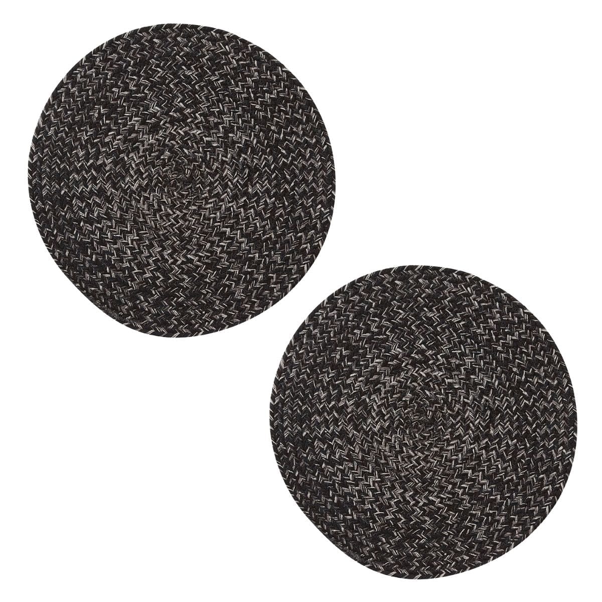 Spice Bin - Pepper Braided Placemat Round Set of 2