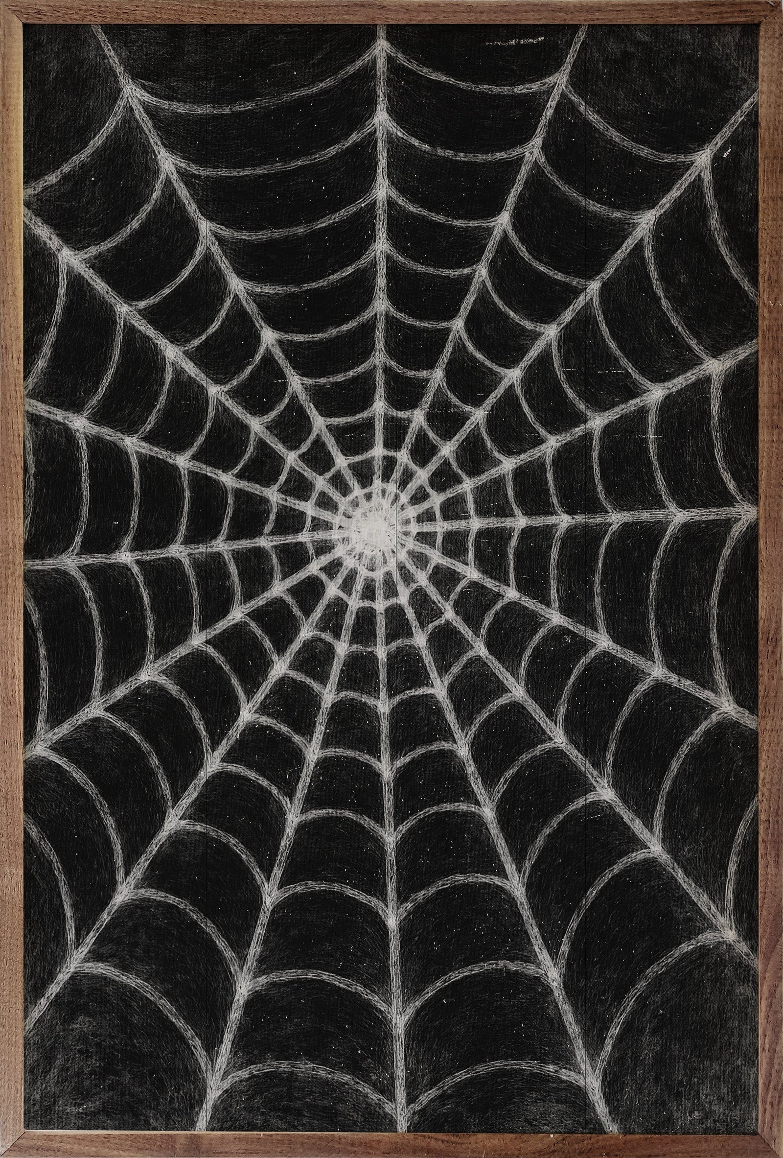 Kendrick Home Walnut Frames 5x8 / Brown Spider Web