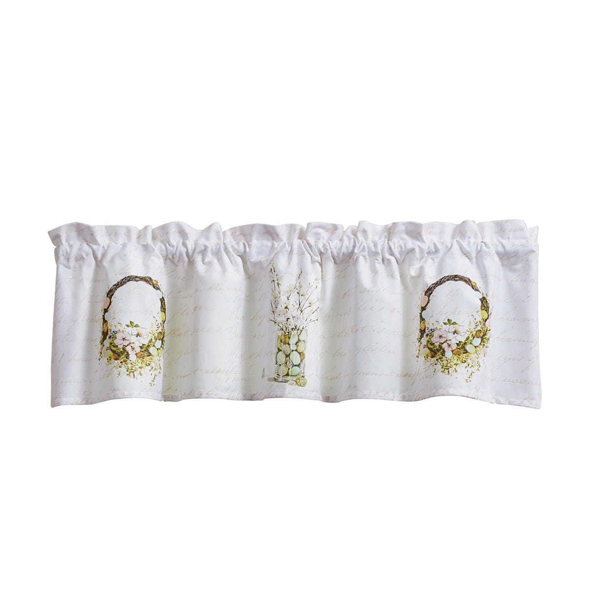 Spring In Bloom Printed Valance Unlined-Park Designs-The Village Merchant