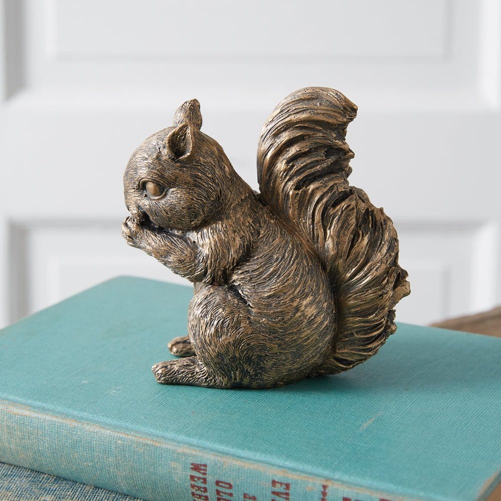 Squirrel Resin Tabletop Figurine-CTW Home-The Village Merchant