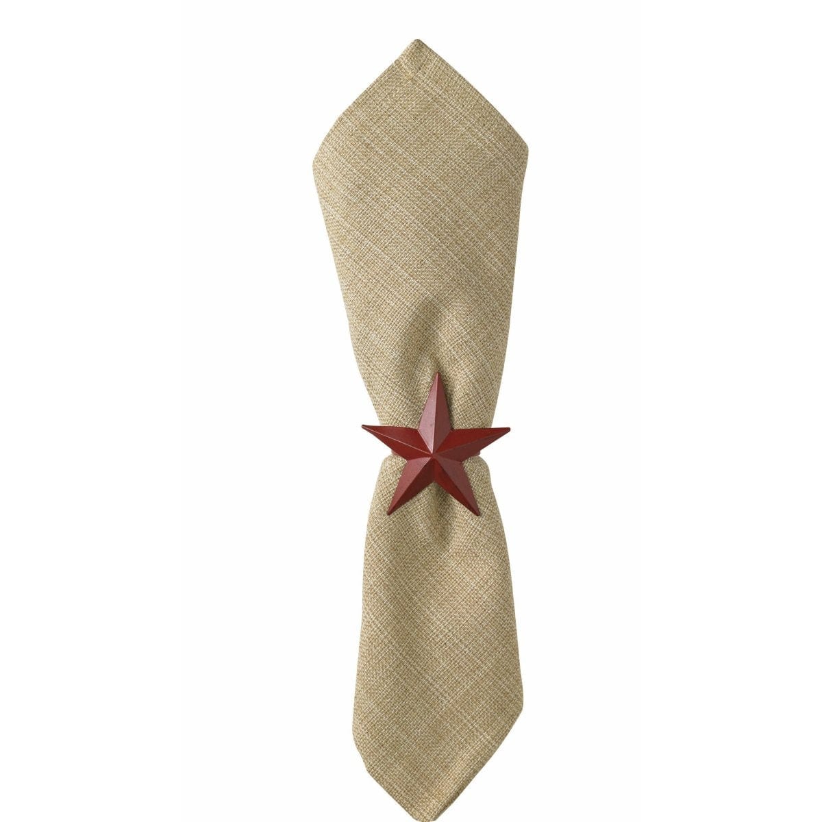 Star In Red Napkin Ring-Park Designs-The Village Merchant