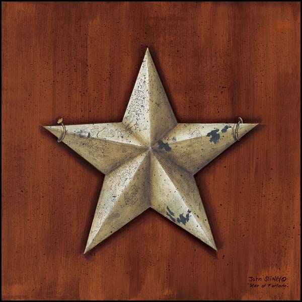 Star Of Fortune By John Sliney Art Print - 12 X 12-Penny Lane Publishing-The Village Merchant