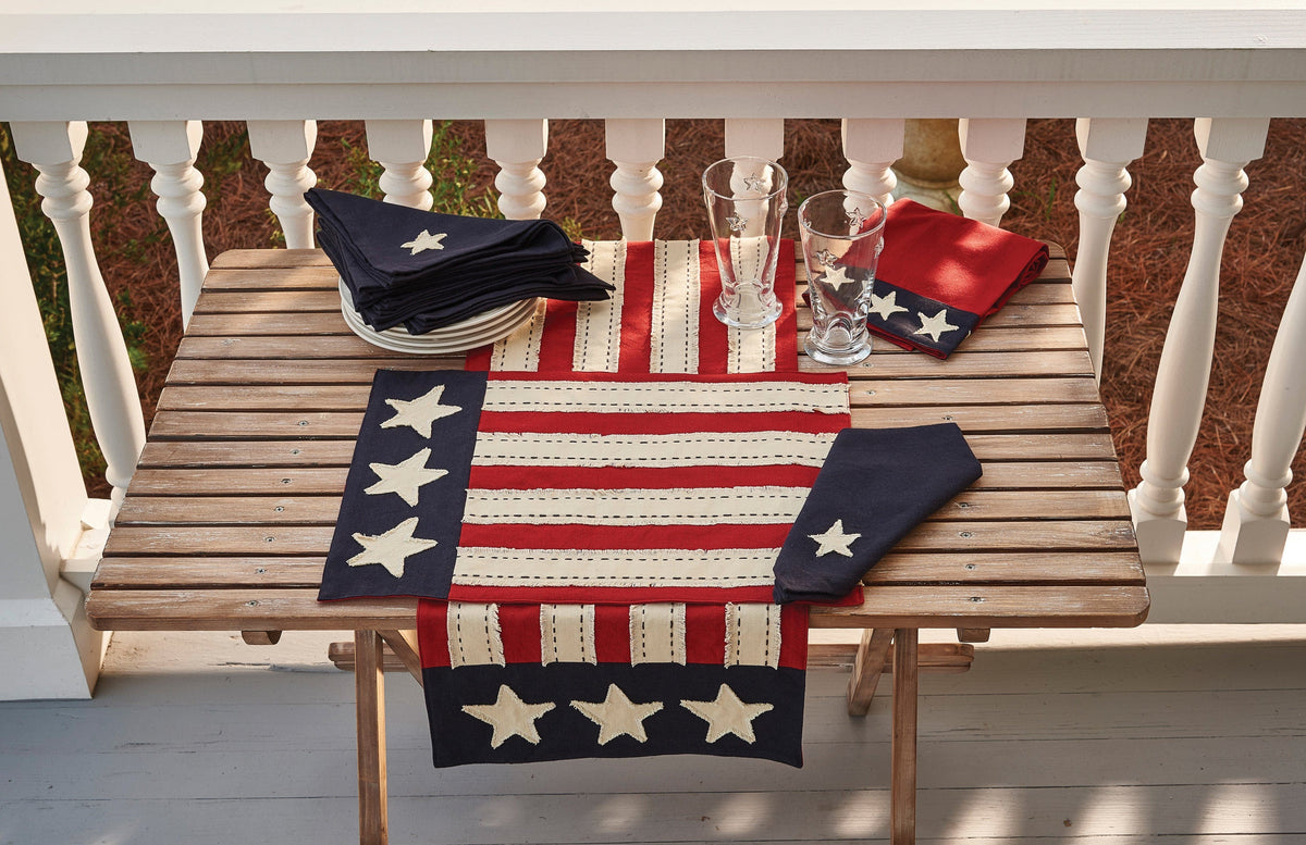 Star Spangled Napkin Set of 2