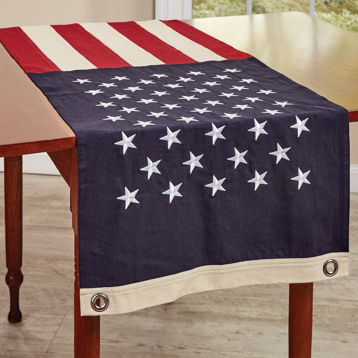 Star Spangled Table Runner / Swag Table Runner 90" Long