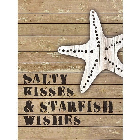 Penny Lane Publishing Starfish Wishes By Marla Rae Art Print - 12 X 16