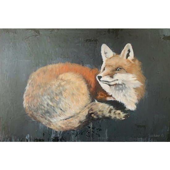 Starry, Starry Night Fox By Suzi Redman Art Print - 12 X 16-Penny Lane Publishing-The Village Merchant