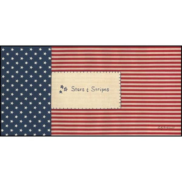Stars & Stripes By Emily Hardgrove Art Print - 8 X 16-Penny Lane Publishing-The Village Merchant