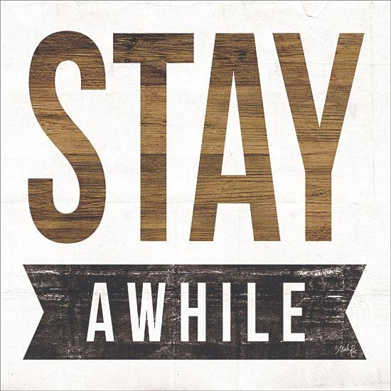 Stay Awhile By Marla Rae Art Print - 12 X 12-Penny Lane Publishing-The Village Merchant