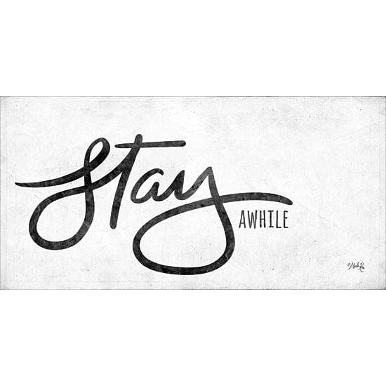 Penny Lane Publishing Stay Awhile By Marla Rae Art Print - 12 X 24