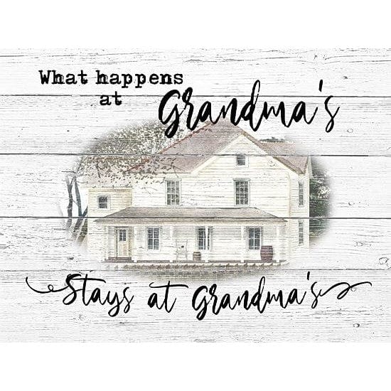 Penny Lane Publishing Stays At Grandma's By Billy Jacobs Art Print - 12 X 16