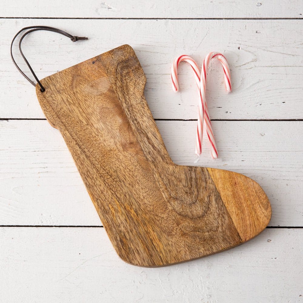 Stocking Wood Cutting Board-CTW Home-The Village Merchant