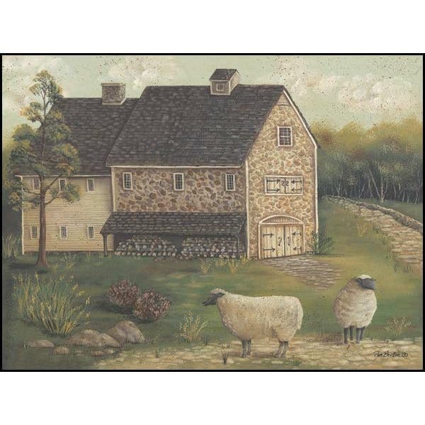 Stone Barn By Pam Britton Art Print - 18 X 24-Penny Lane Publishing-The Village Merchant