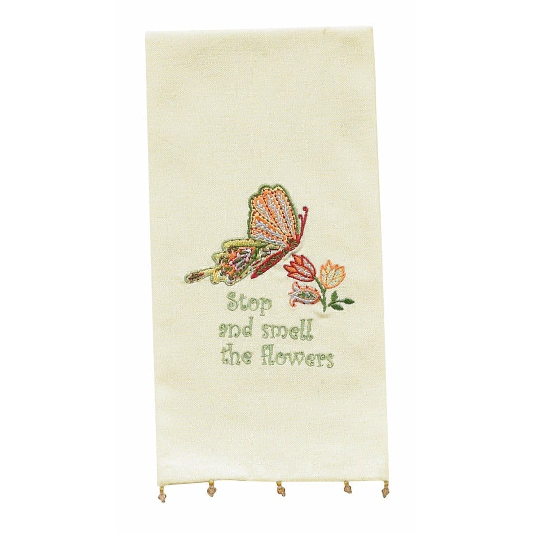 Stop And Smell The Flowers Guest Towel-Park Designs-The Village Merchant