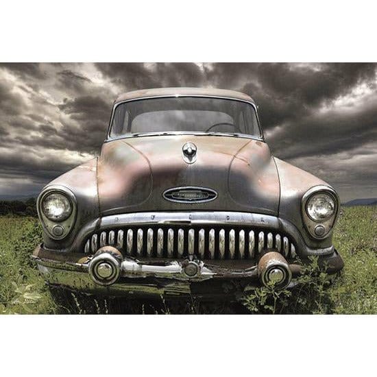 Penny Lane Publishing Stormy Buick By Lori Deiter Art Print - 12 X 18