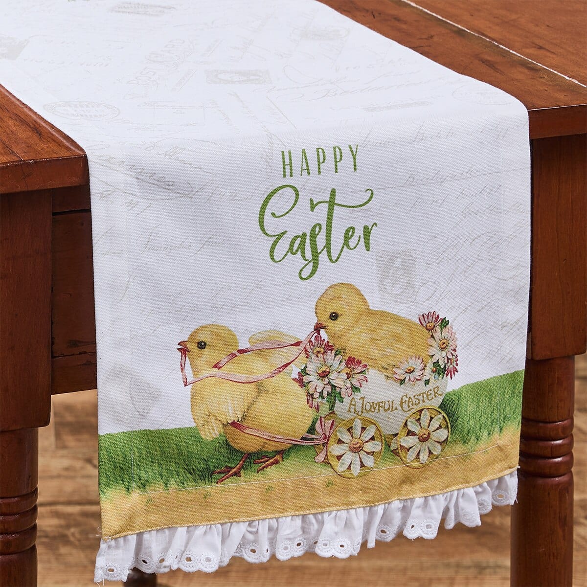 Storybook Easter Table Runner 36&quot; Long