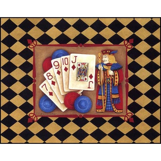 Straight Flush By Diane Arthurs Art Print - 11 X 14-Penny Lane Publishing-The Village Merchant