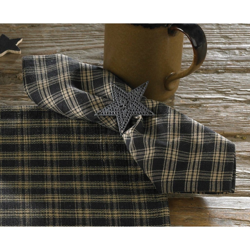 Sturbridge In Black Napkin-Park Designs-The Village Merchant