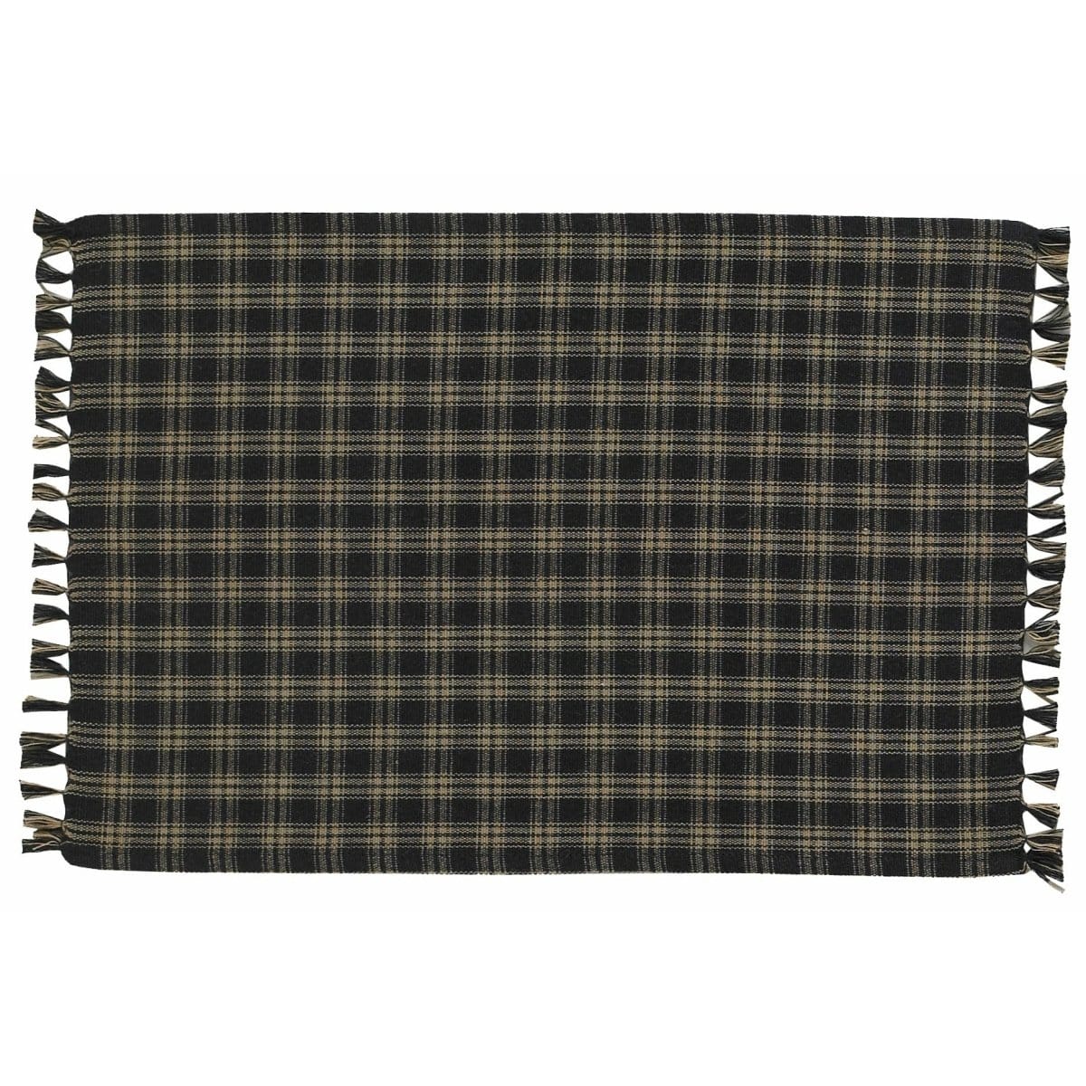 Park Designs Sturbridge In Black Placemat Set of 2