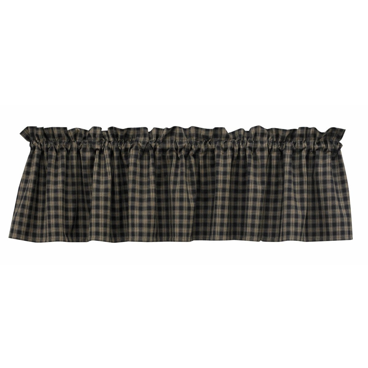 Sturbridge In Black Valance Unlined-Park Designs-The Village Merchant