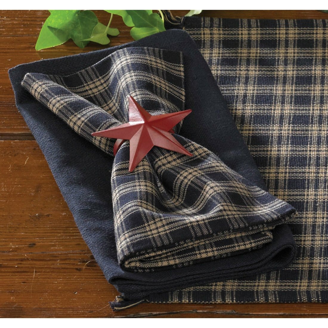 Park Designs Sturbridge In Navy Napkin Set of 2